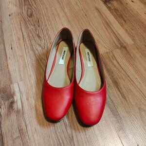 GUC Matt & Nat Vegan Ballerina Flats, Red - Sz 39